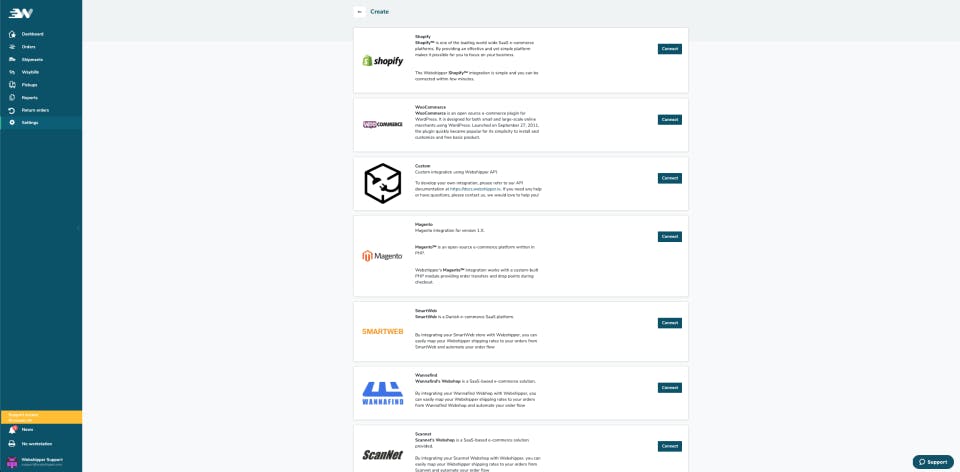 Webshipper Screenshot 4