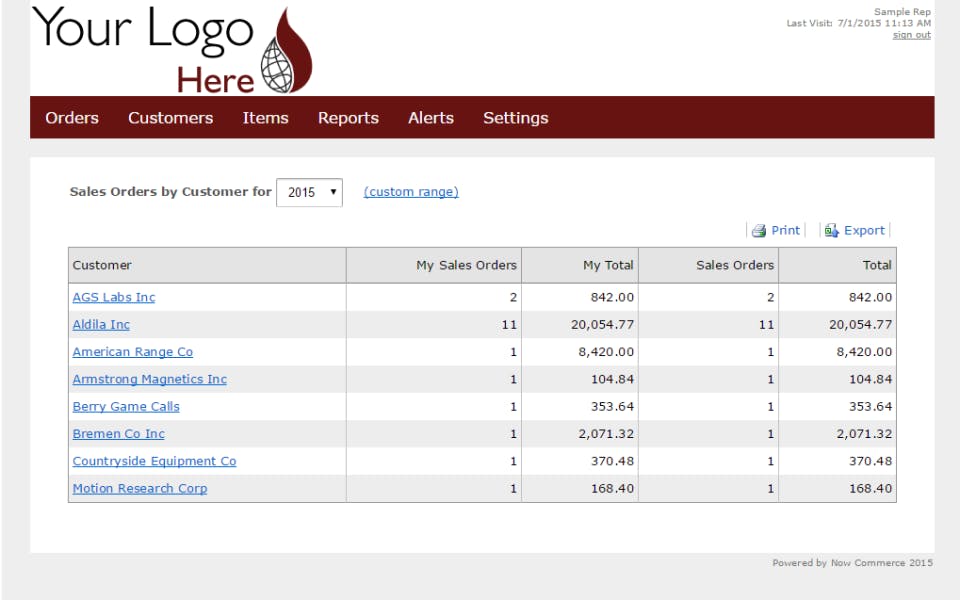 Now Commerce Screenshot 1