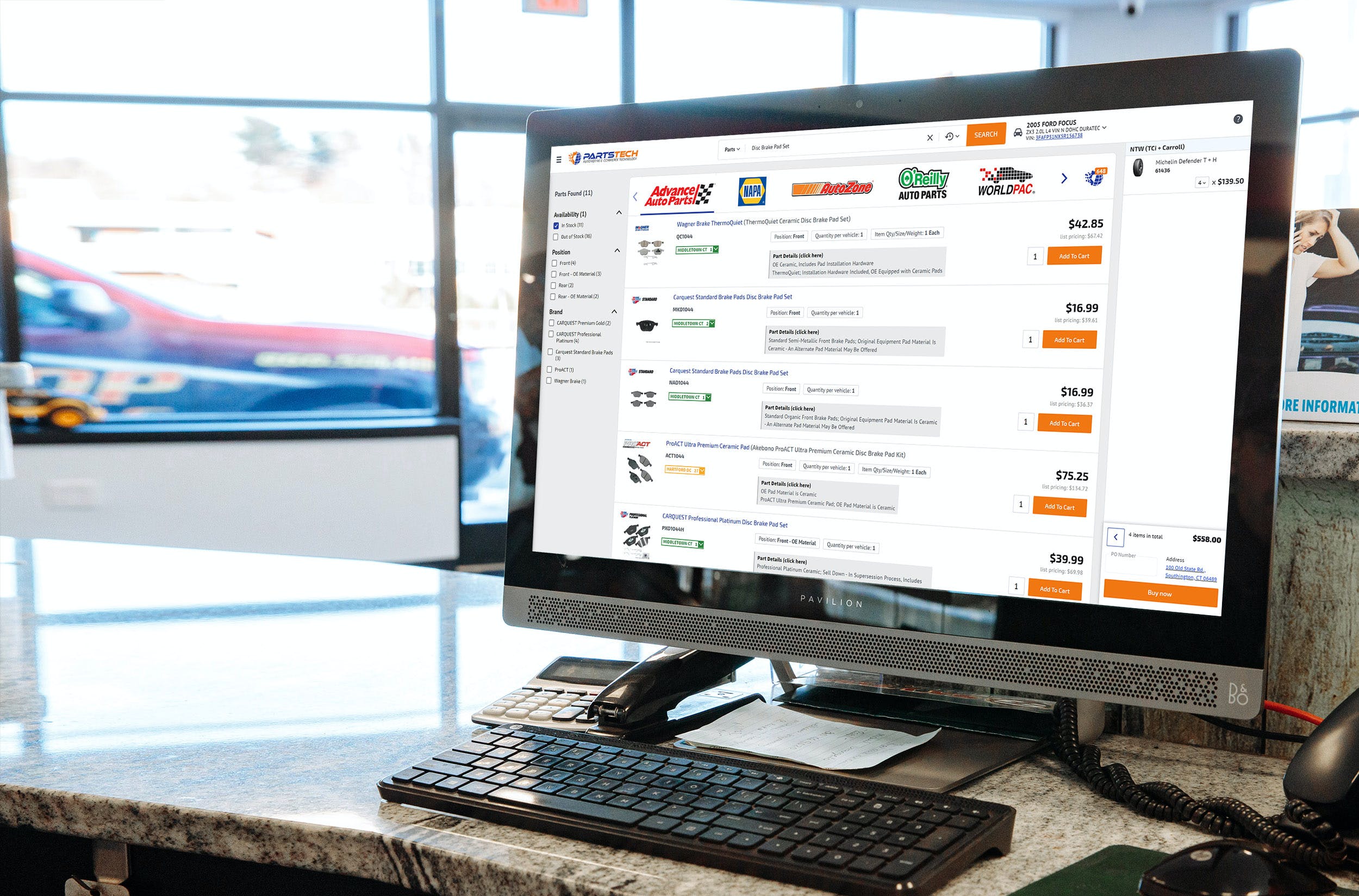 PartsTech Screenshot 2