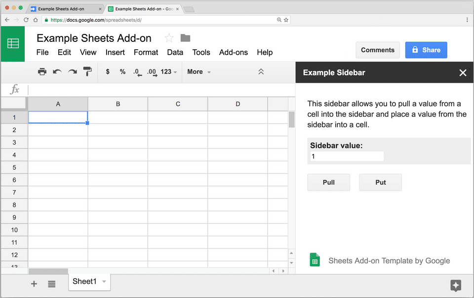 Google Sheets Screenshot 3