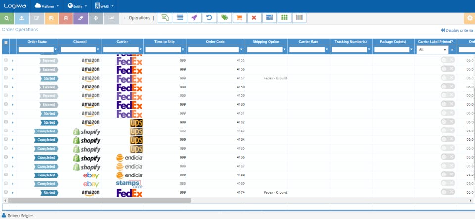 Logiwa WMS Screenshot 2
