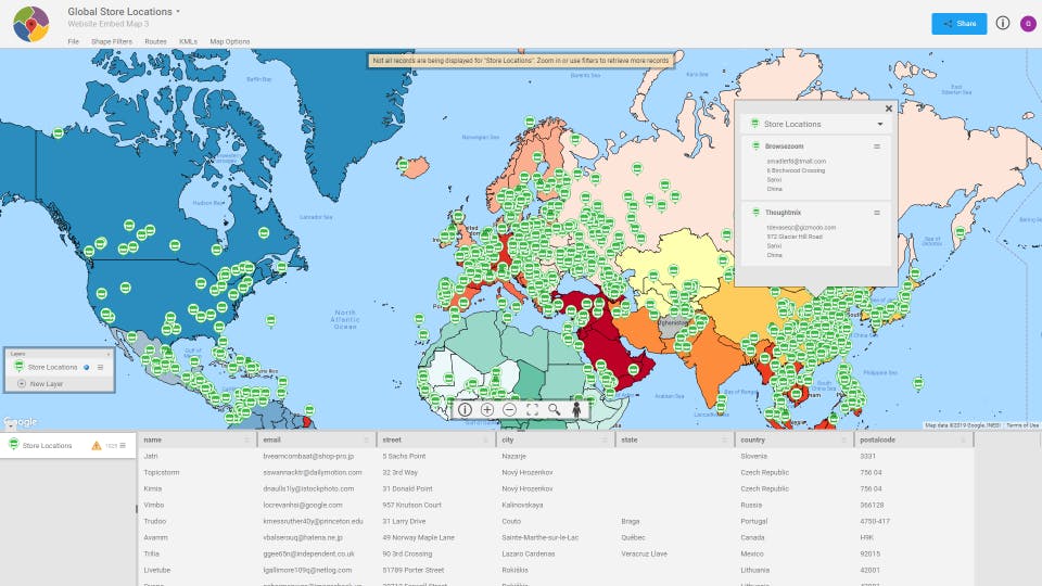 Mapsimise Screenshot 1