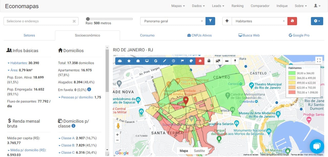 Economapas Screenshot 3