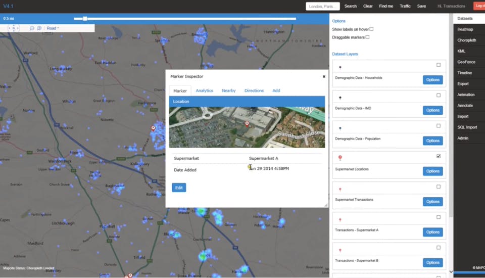 MAPCITE Screenshot 2