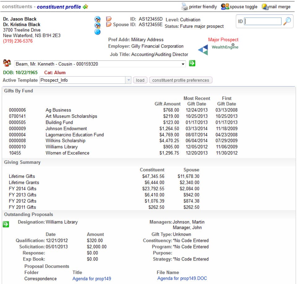 Agilon One Donor CRM Screenshot 5