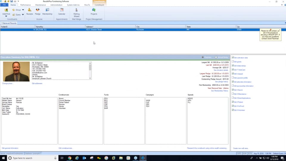 ResultsPlus Screenshot 2