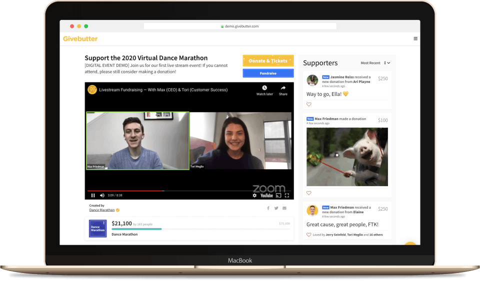 Givebutter Screenshot 4