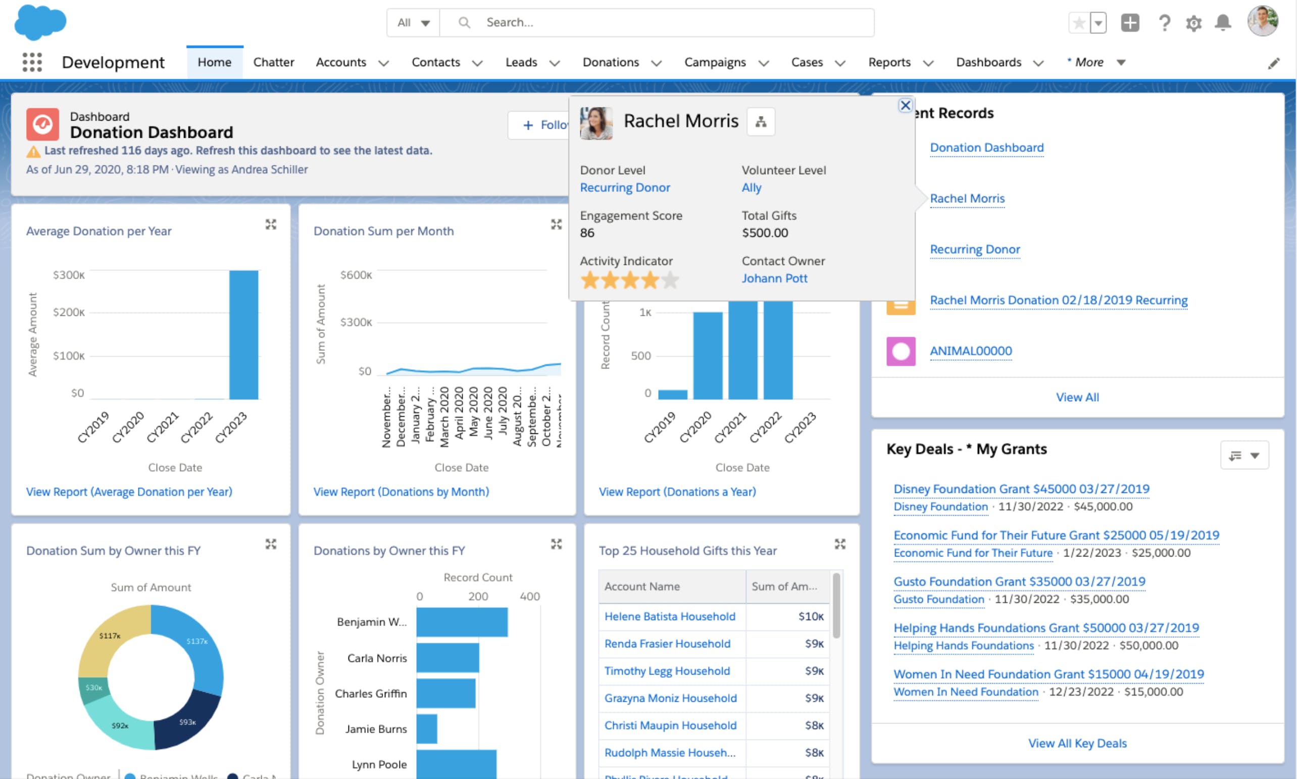 Salesforce.org Nonprofit Cloud Screenshot 1