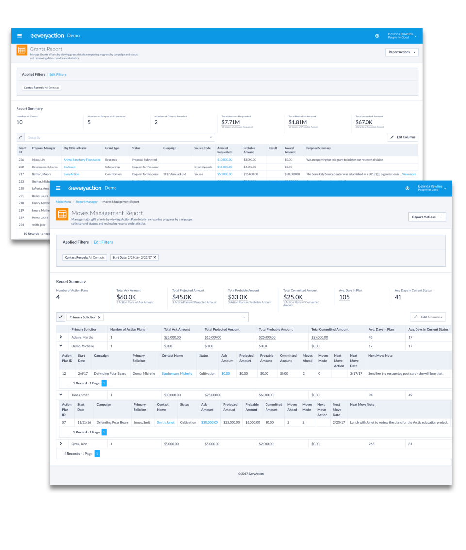 EveryAction Screenshot 2