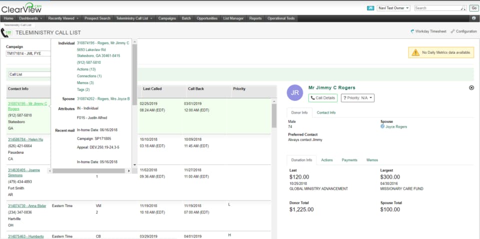 ClearView CRM Screenshot 4