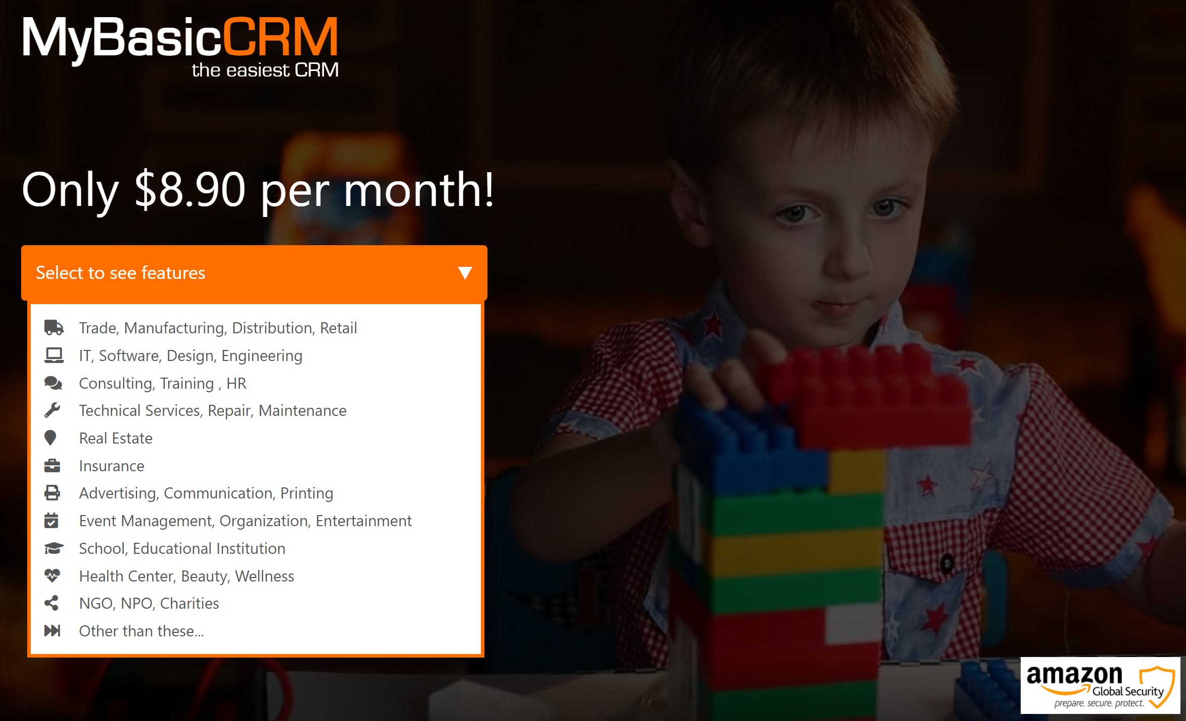 MyBasicCRM Screenshot 1