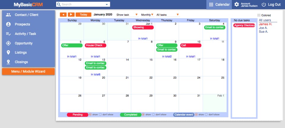 MyBasicCRM Screenshot 4