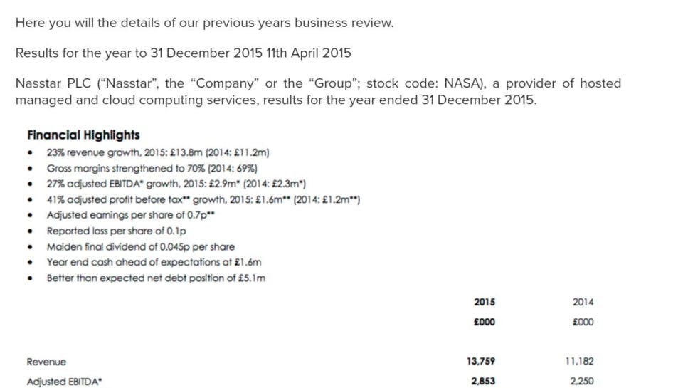 Nasstar Hosted Desktop Screenshot 1