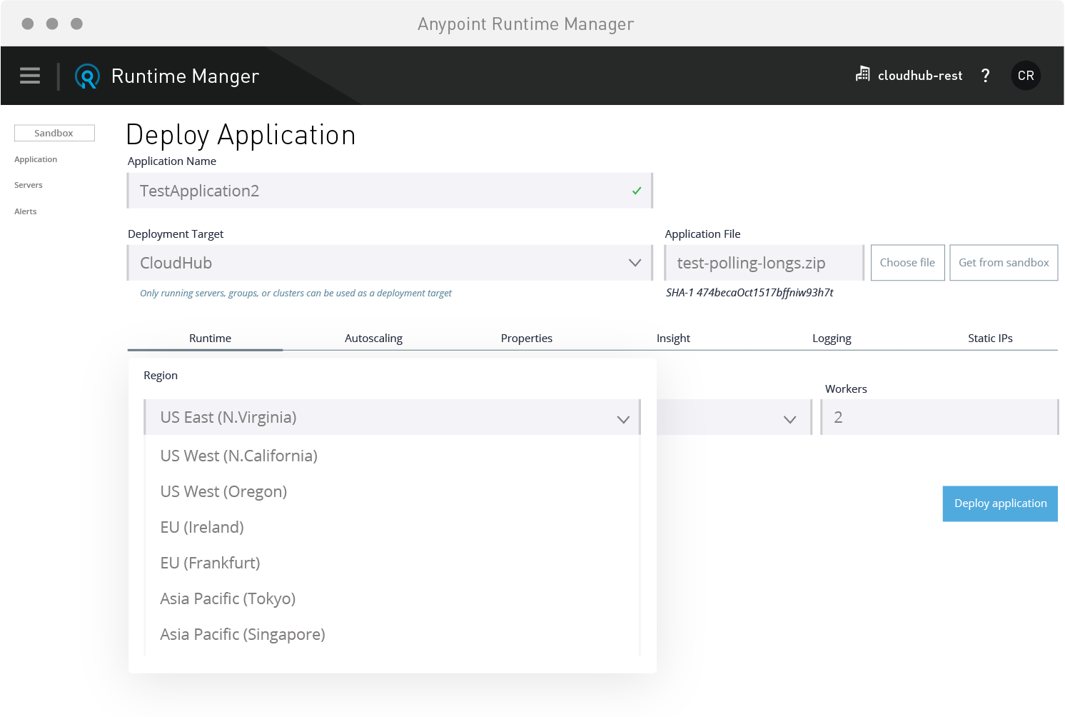 CloudHub Screenshot 2