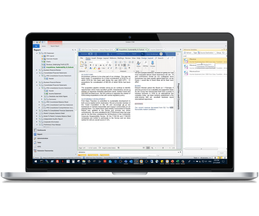 Certent Disclosure Management Screenshot 3