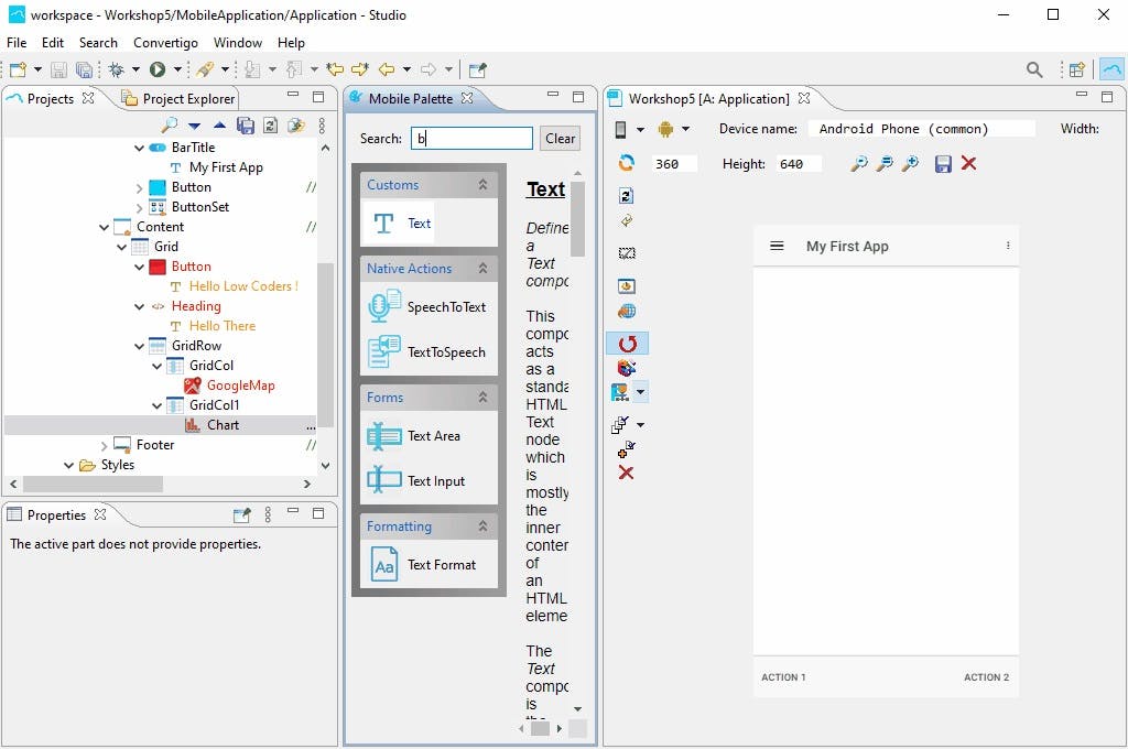 Convertigo Screenshot 1