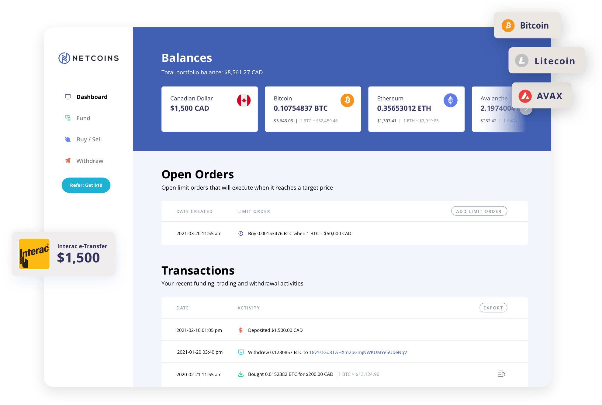 Netcoins Screenshot 2