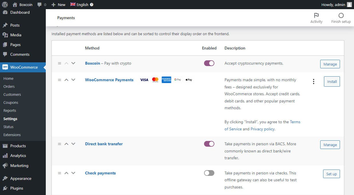 Boxcoin Screenshot 3