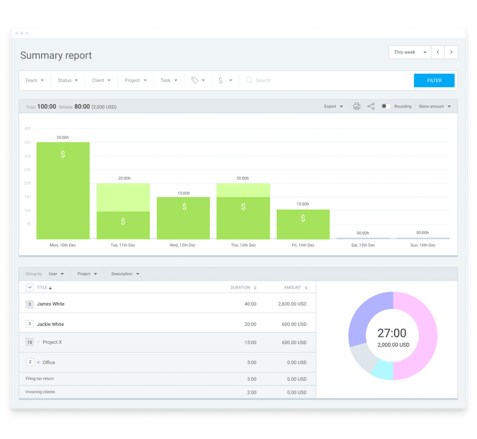 Clockify Screenshot 3