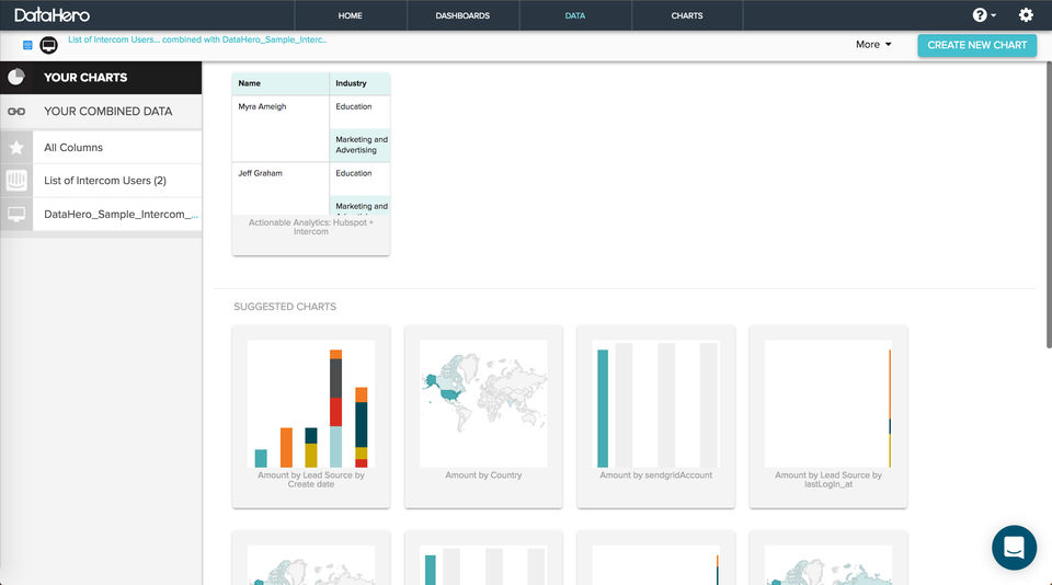 DataHero Screenshot 3