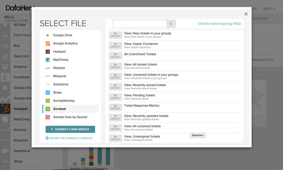 DataHero Screenshot 4