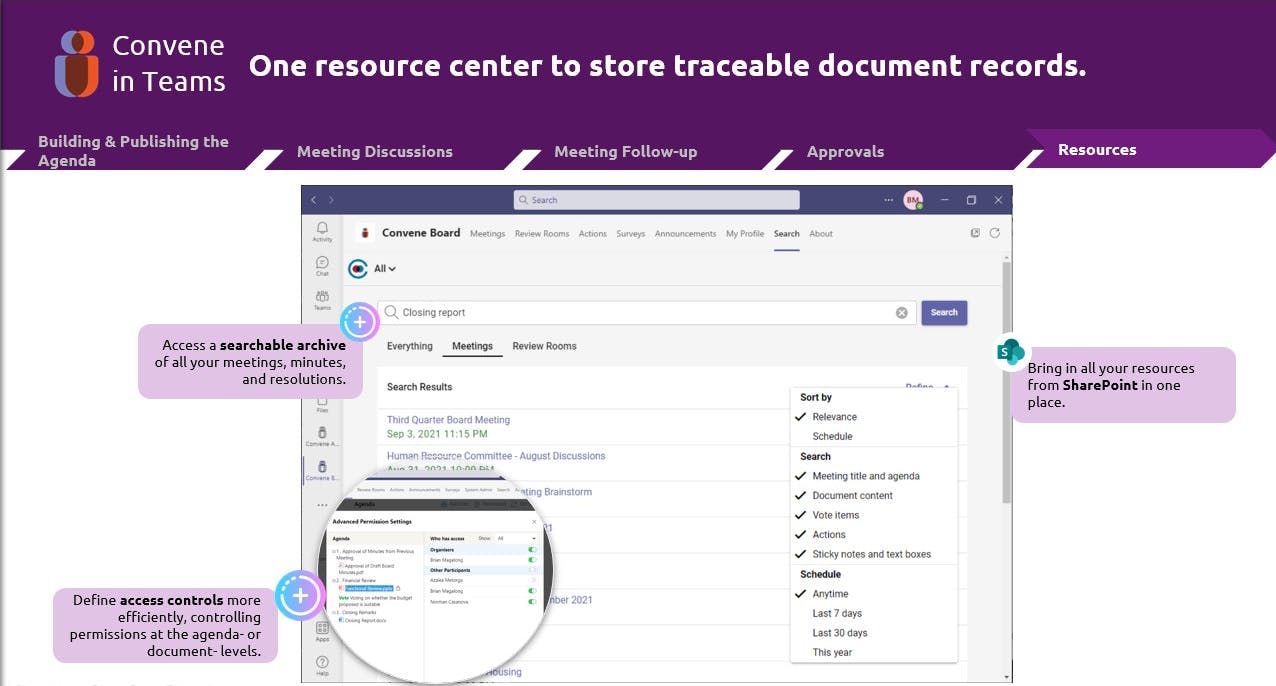 Convene in Teams Screenshot 5