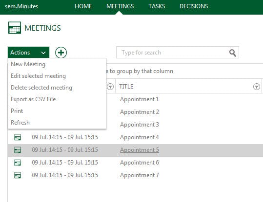 sem.Minutes Screenshot 3