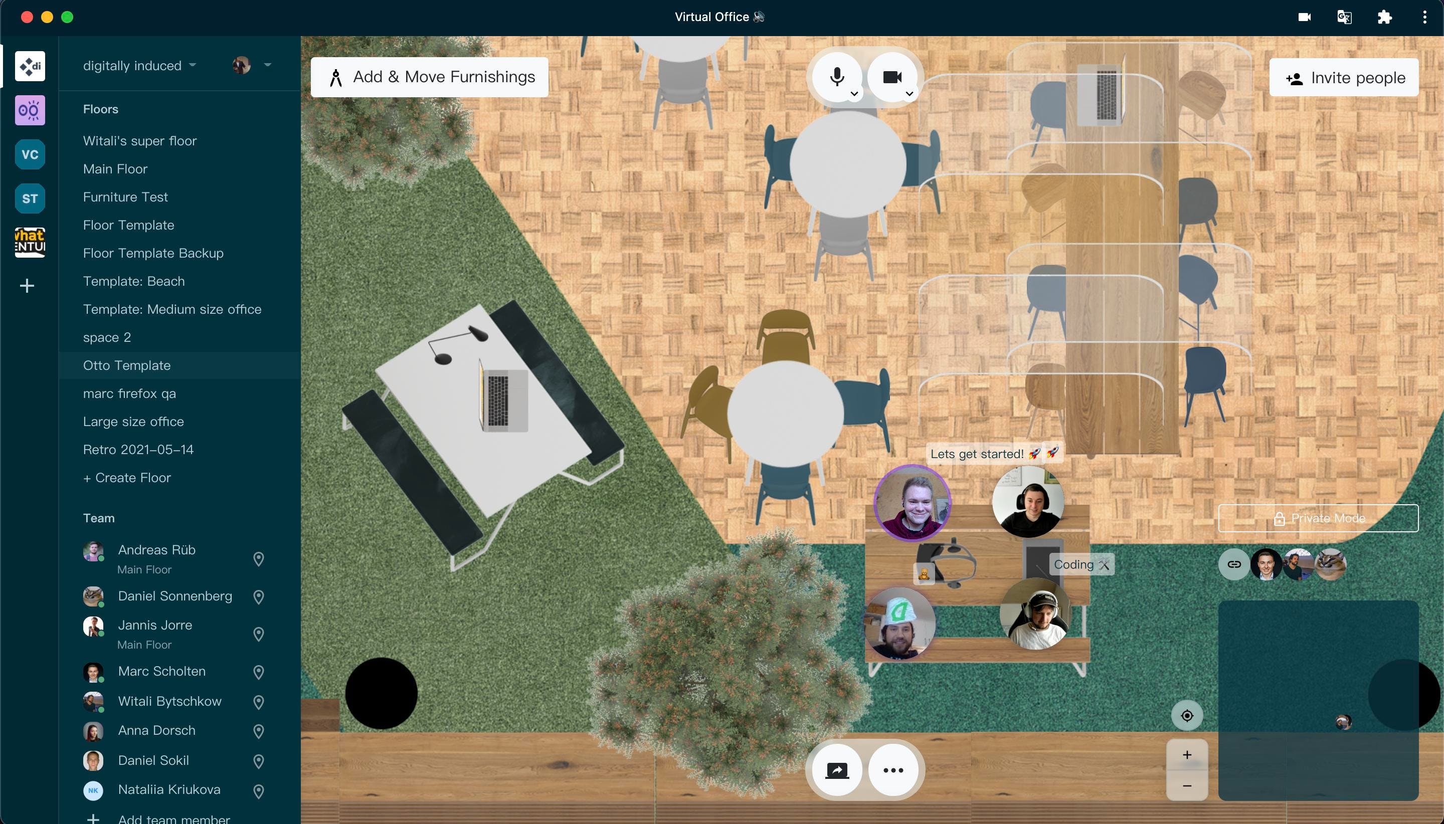 Virtual Office Screenshot 2