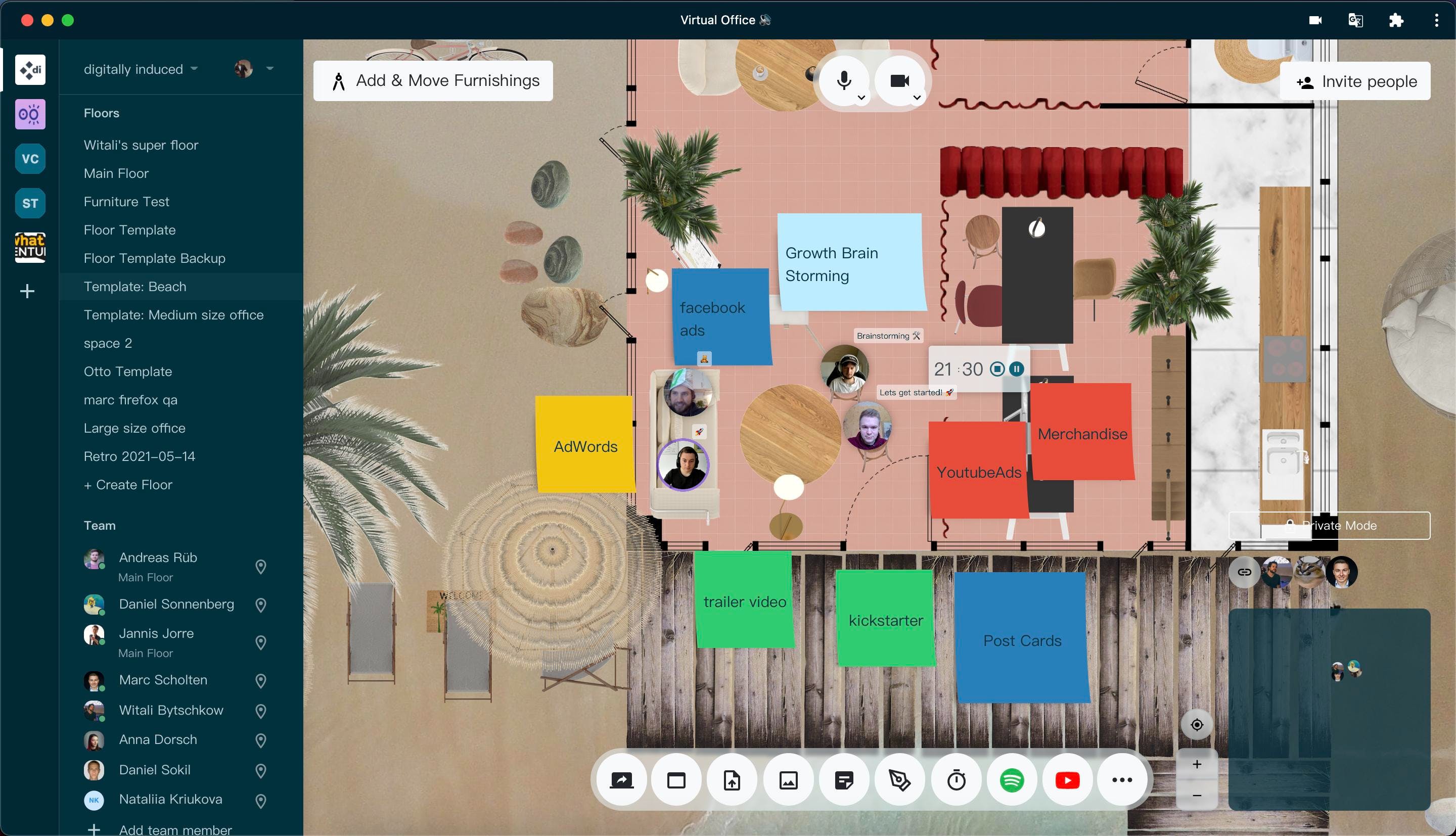 Virtual Office Screenshot 4