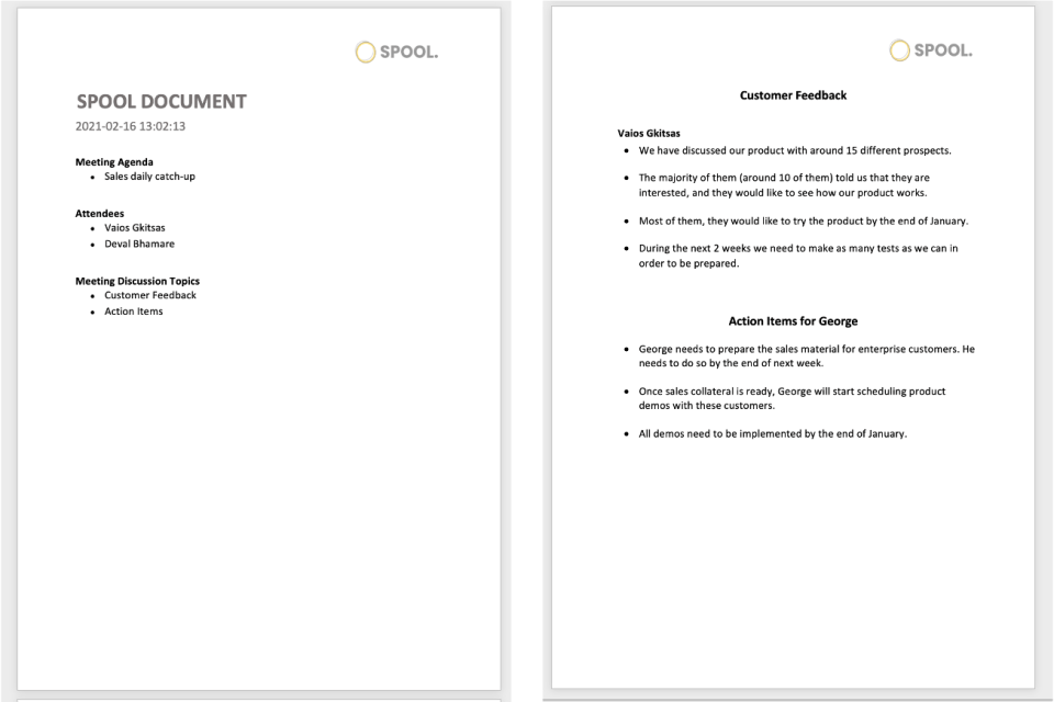 Spool Screenshot 4