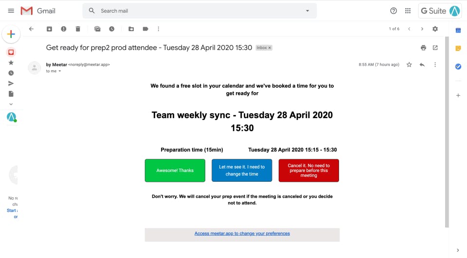 Meetar Screenshot 2