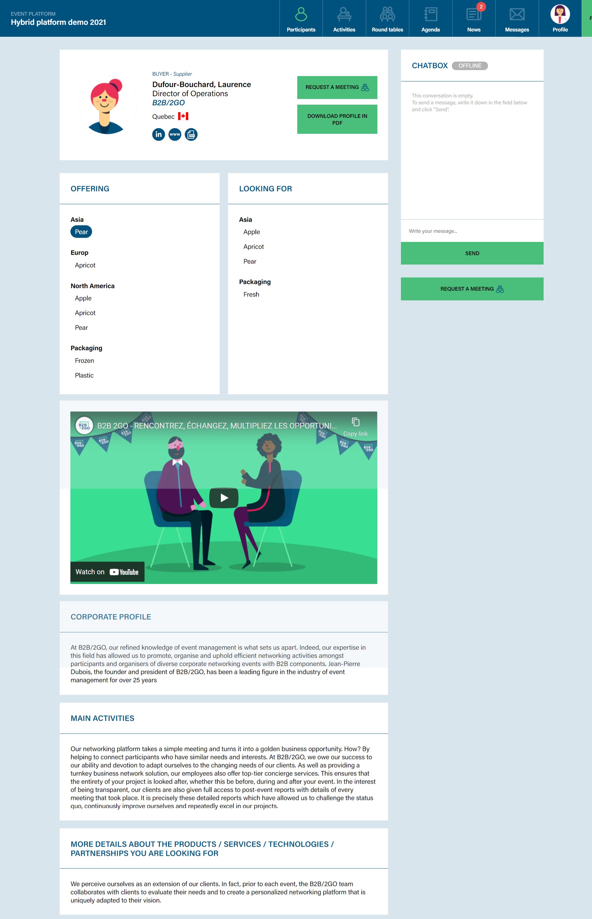 B2B/2GO Screenshot 4