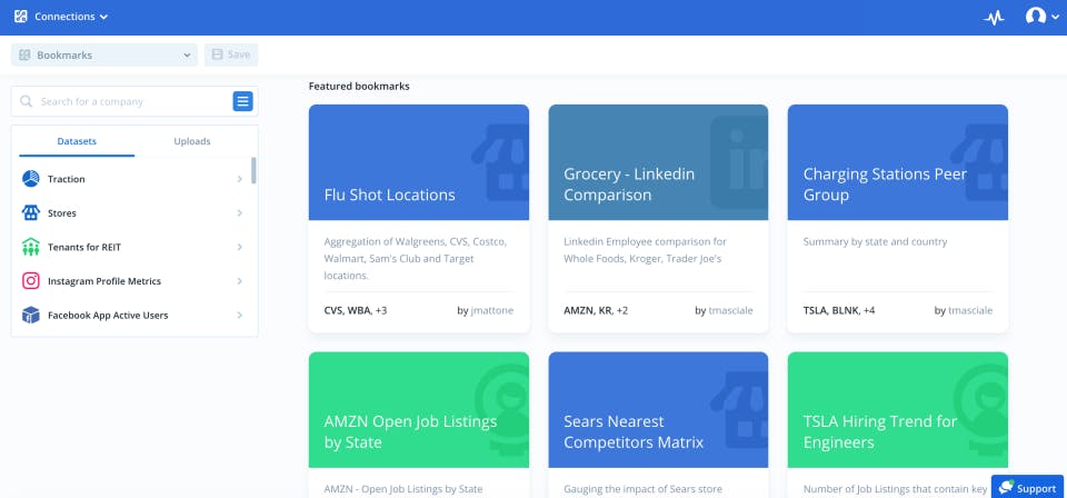Thinknum Screenshot 1
