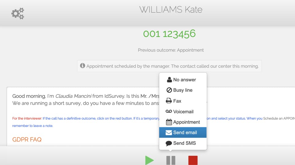 IdSurvey Screenshot 2