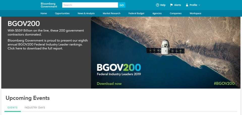 Government Contracting Screenshot 1