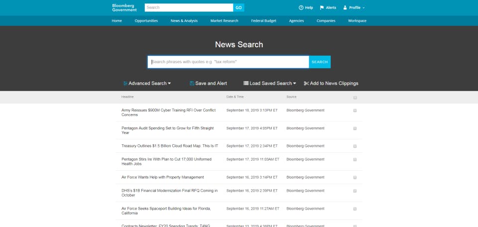 Government Contracting Screenshot 5