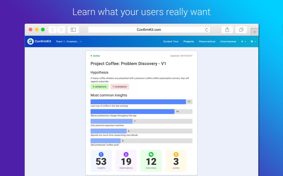 ConfirmKit  Screenshot 1