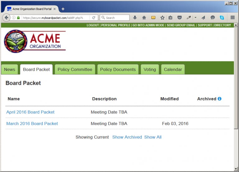 MyBoardPacket Screenshot 4