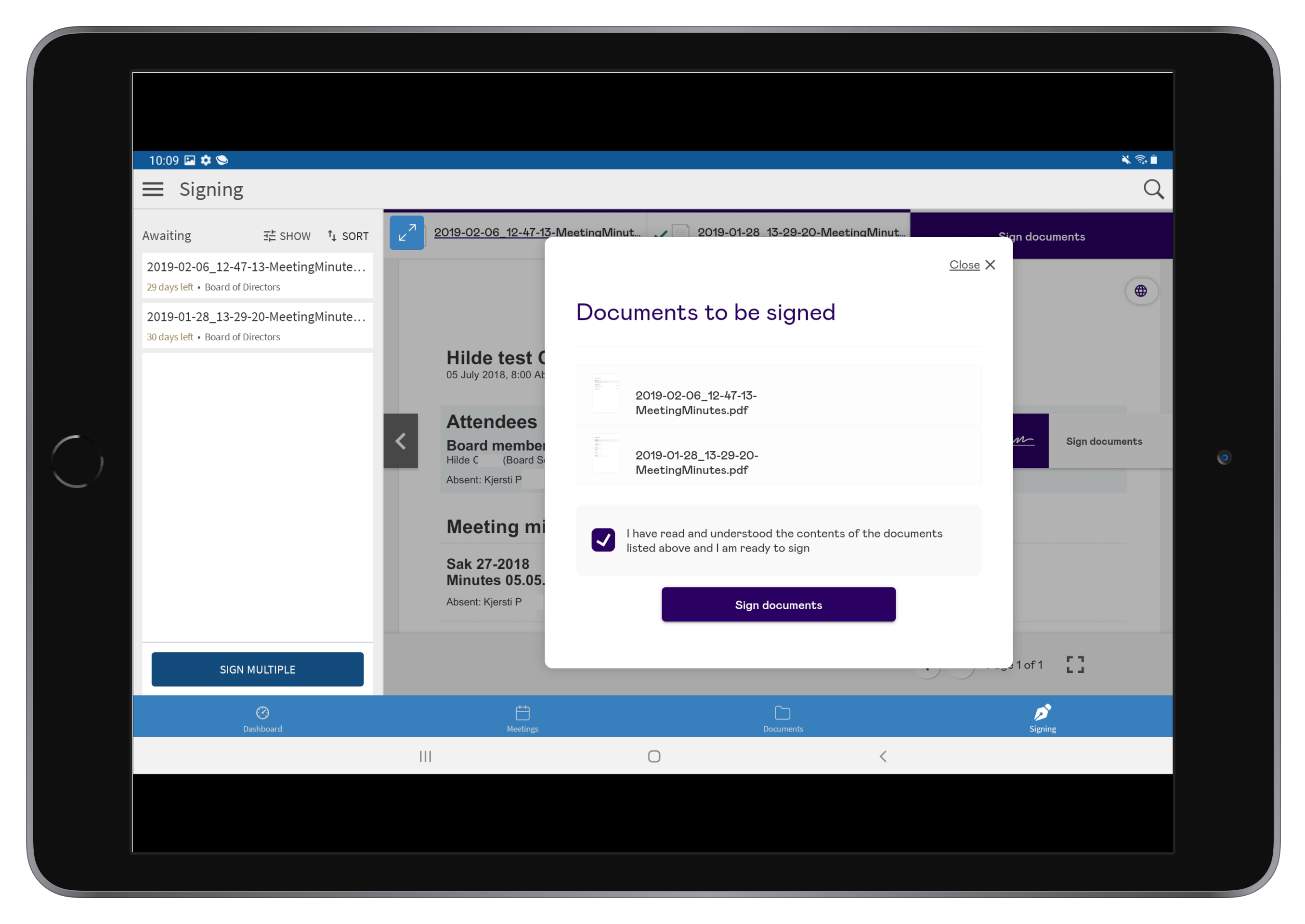Admincontrol Board Portal Screenshot 3