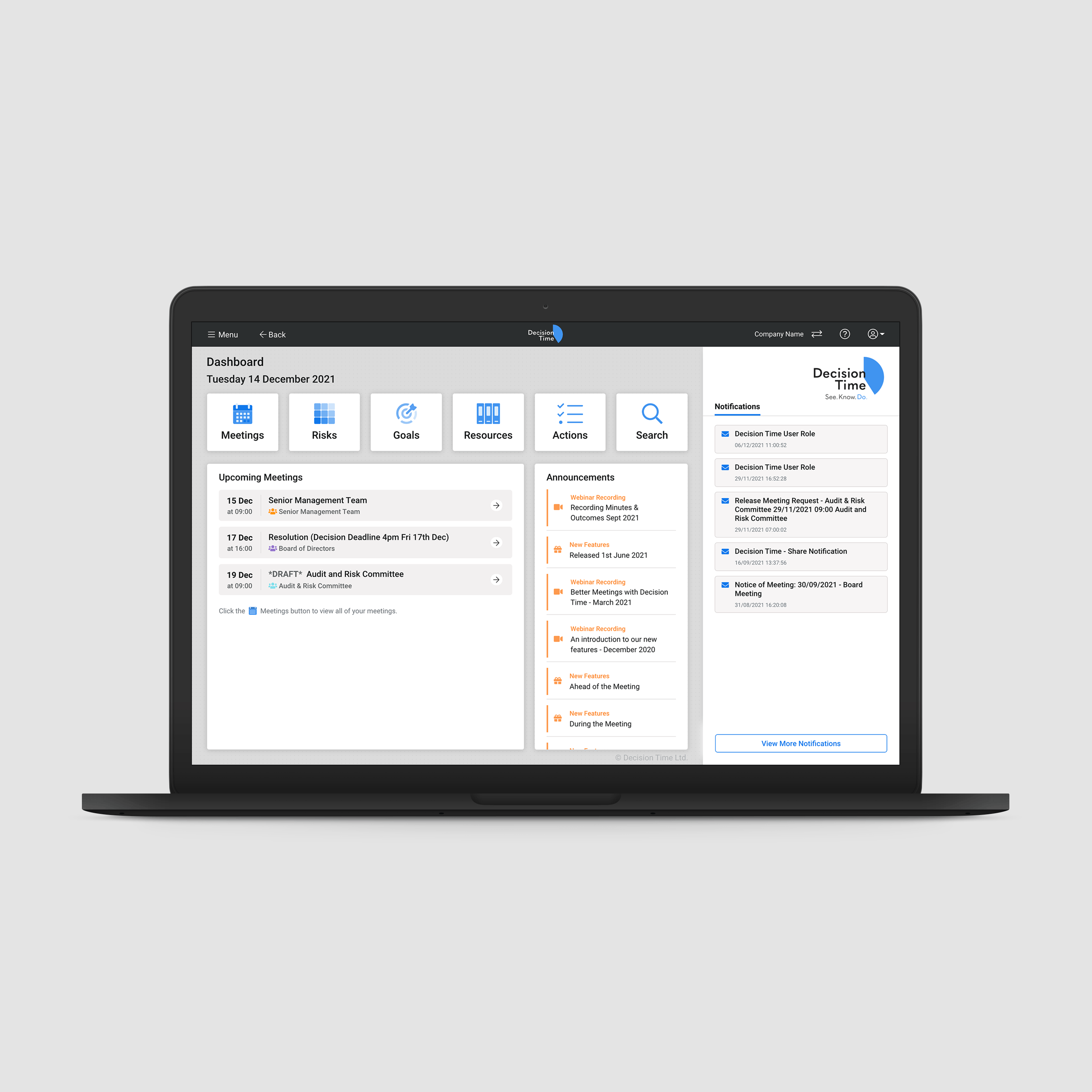 Decision Time Meetings Screenshot 1