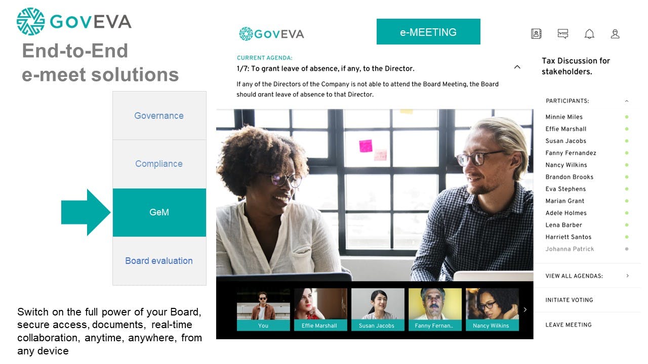 GovEVA Screenshot 1
