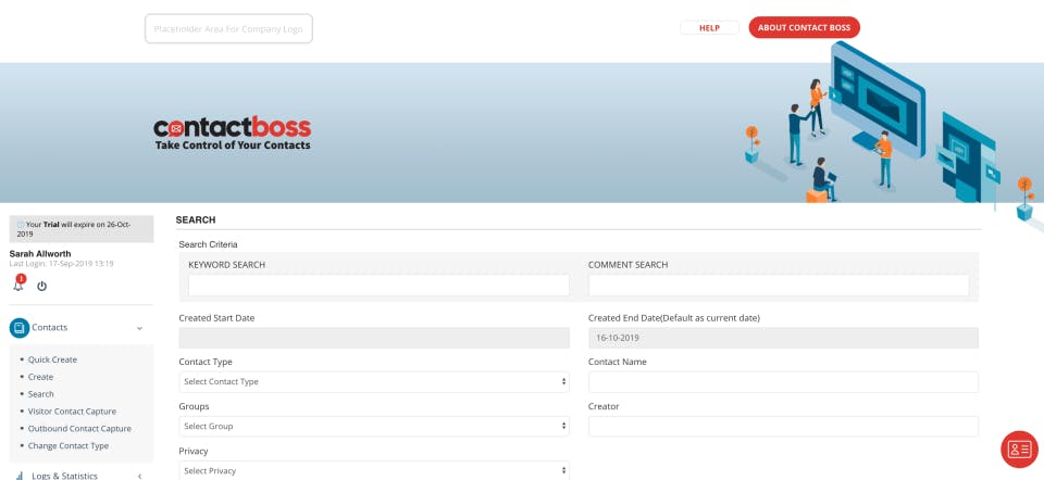 Contact Boss Screenshot 1