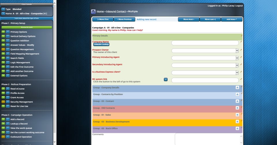 bxp software Screenshot 2