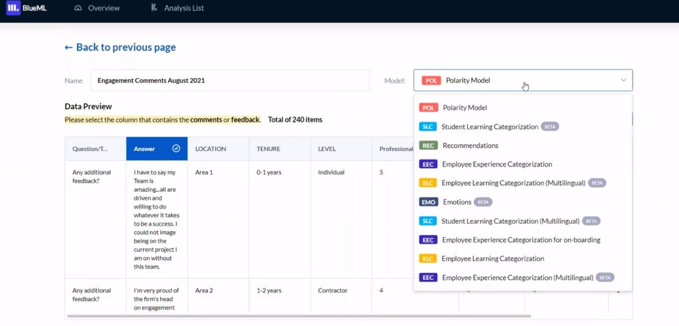 BlueML Screenshot 1