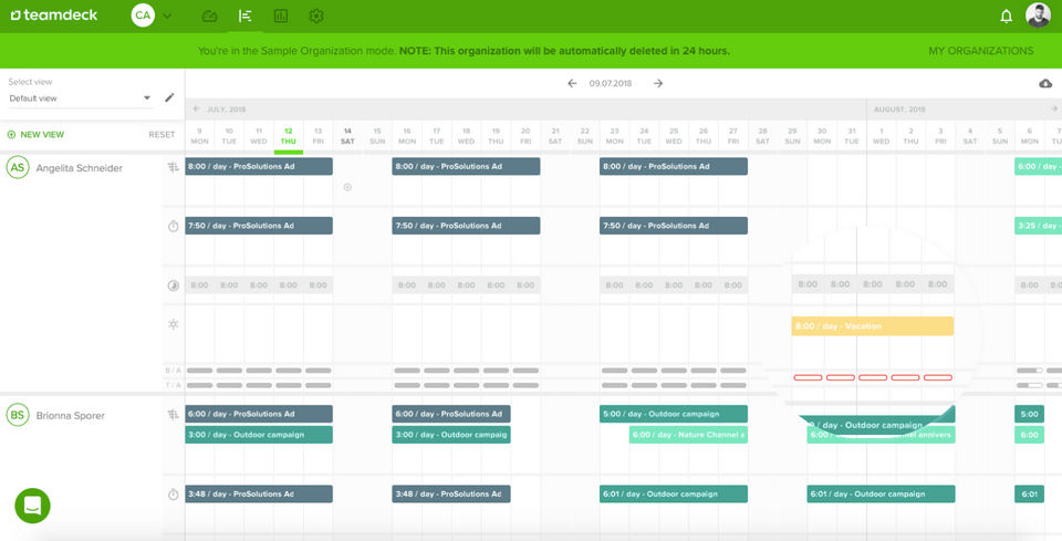 Teamdeck Screenshot 2
