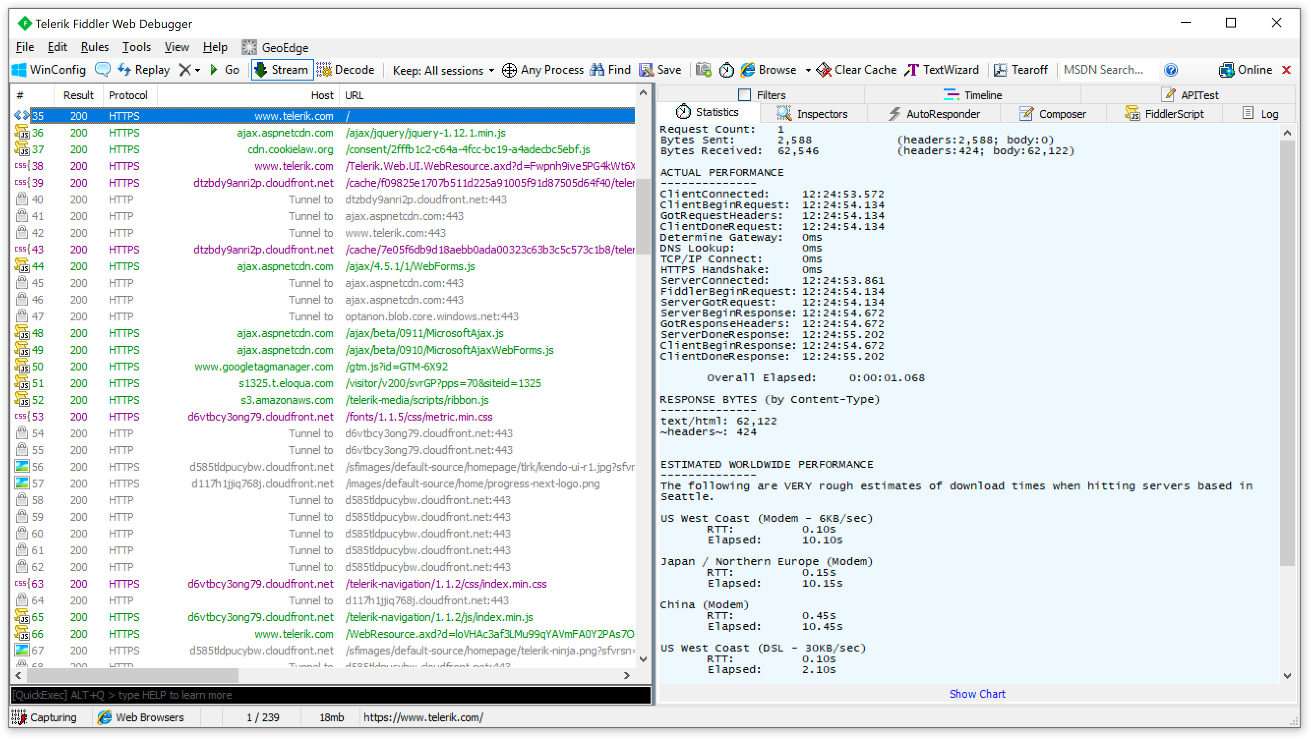 Fiddler Everywhere Screenshot 1