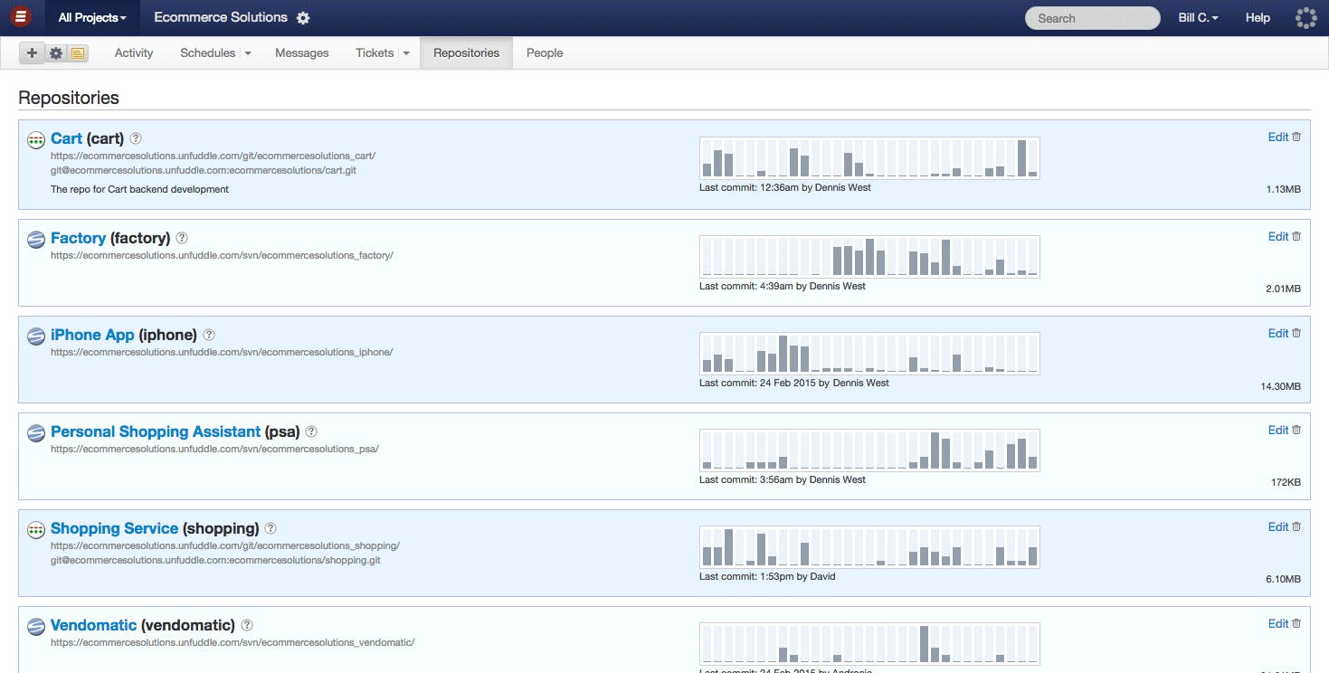 Unfuddle STACK Screenshot 2