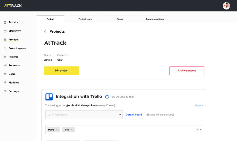 AtTrack Screenshot 8