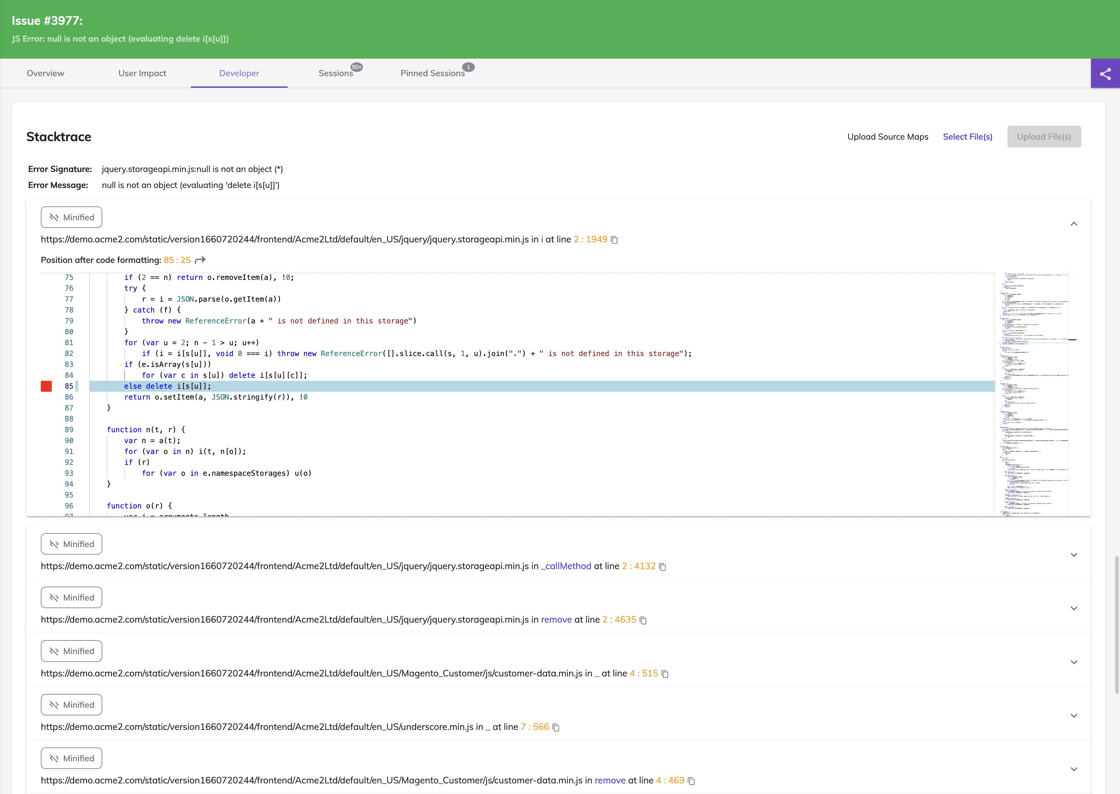 Noibu Screenshot 3