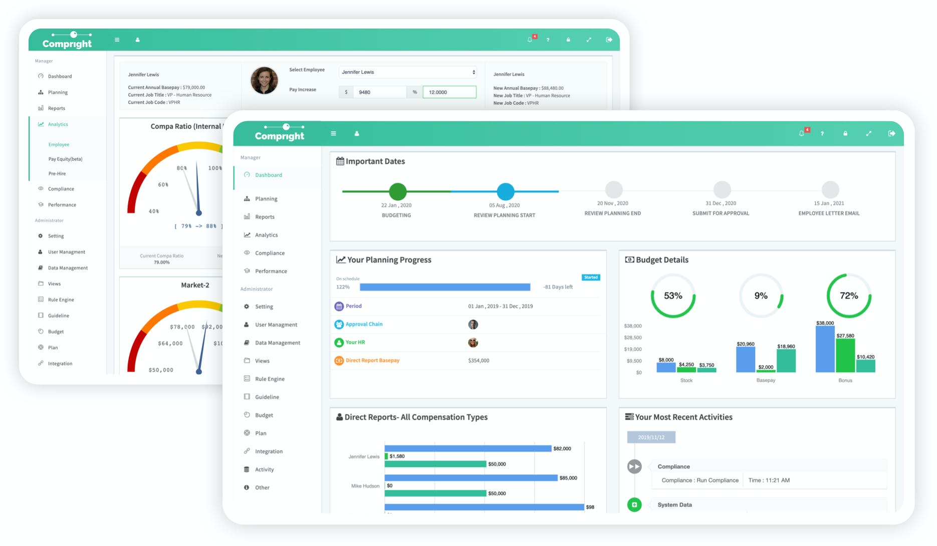 Unit4 Compensation Planning Screenshot 1